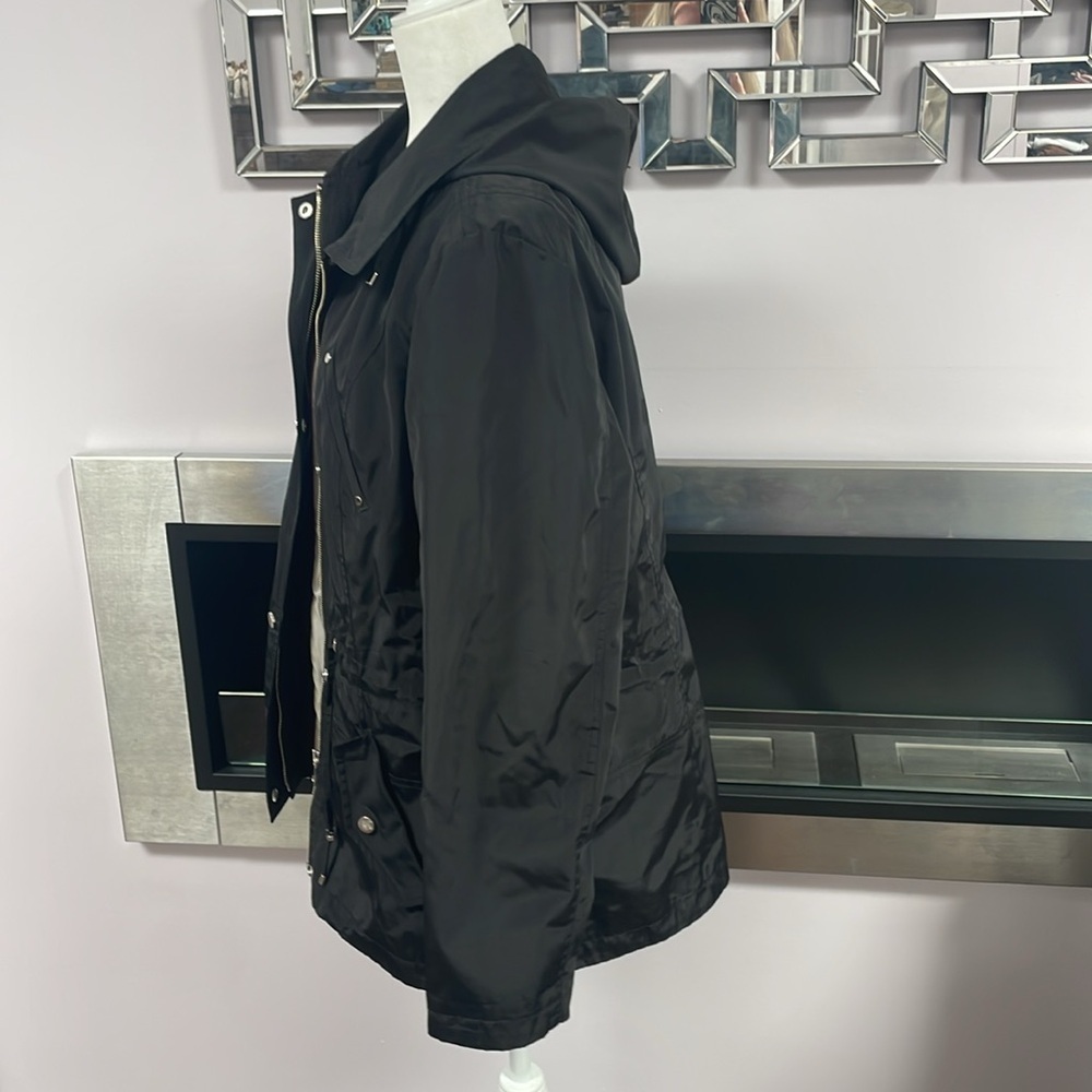 ♡ charter club water resistant jacket with hood size large - Picture 2 of 6